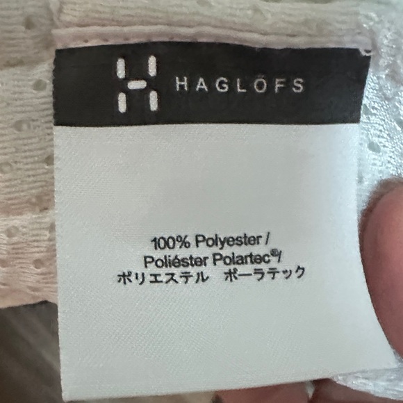 Haglöfs Women's White Fleece Polartec Zip Up Jacket  Medium - Picture 8 of 11